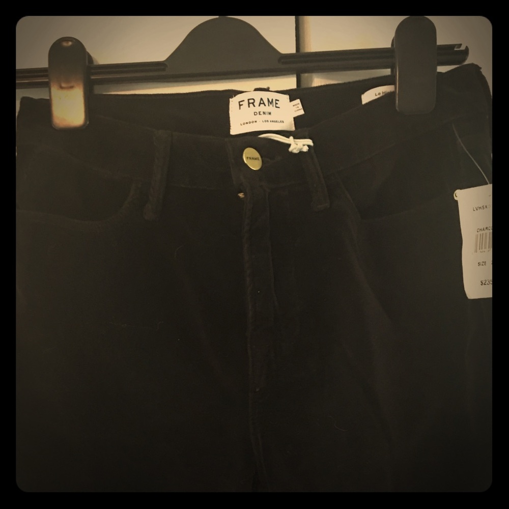 Frame Denim , Charcoal size 27 , Soft like velvet